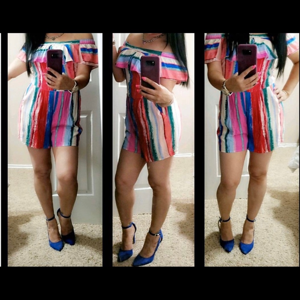 Shorts Romper - Picture 4 of 4